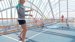 Brave Athletes Tackle Mile-High Tennis